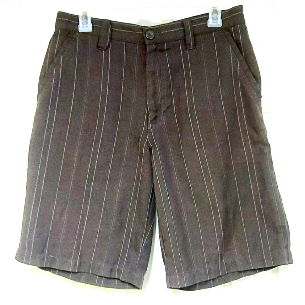 Men's Pinstriped Shorts